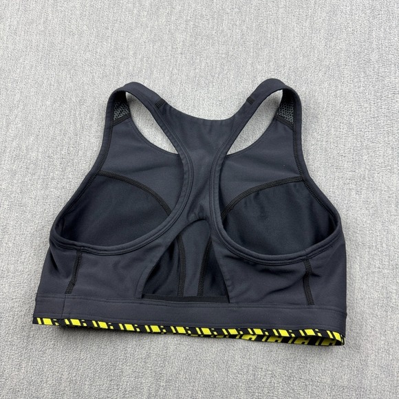 Hoka One One Sports Bra Women Medium Black  Hupana Yoga Athletic Unpadded Active - Picture 8 of 9